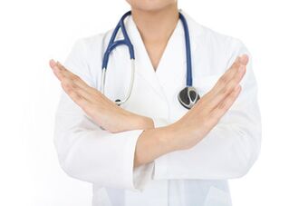 The doctor forbids